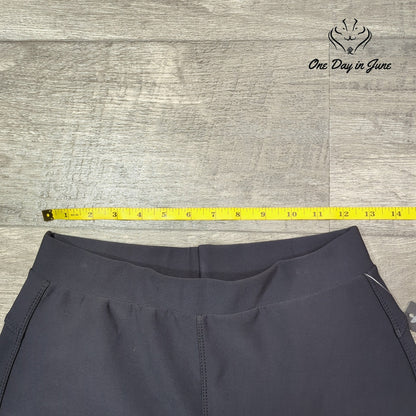 New Mix Casual Pull On Straight Leg Pants Black NWT Size L/XL