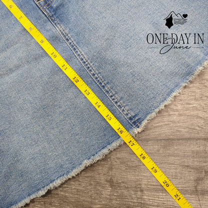 DKNY Jeans Mid Rise Denim Skirt Size 2