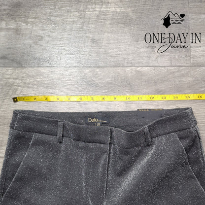 Dalia Collection Tailored Fit Sparkle Pants Size 8