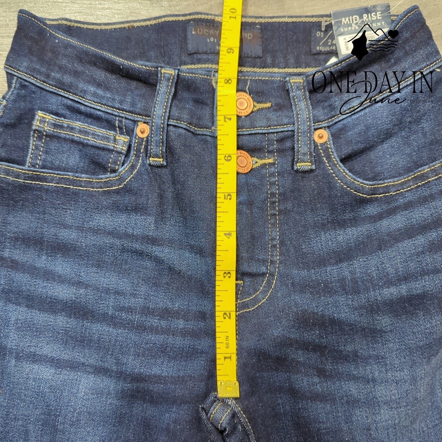 Lucky Brand Ava Super Skinny Jeans Size 00