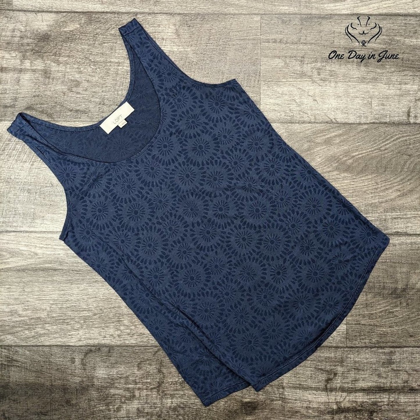 Loft Lightweight Floral Tank Top Size S