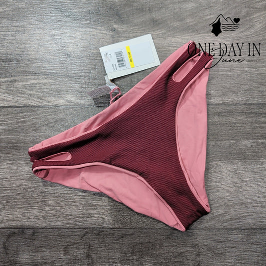 Becca Ribbed Bikini Bottom Size M