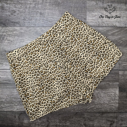 Altar'd State Leopard Print Shorts Size M