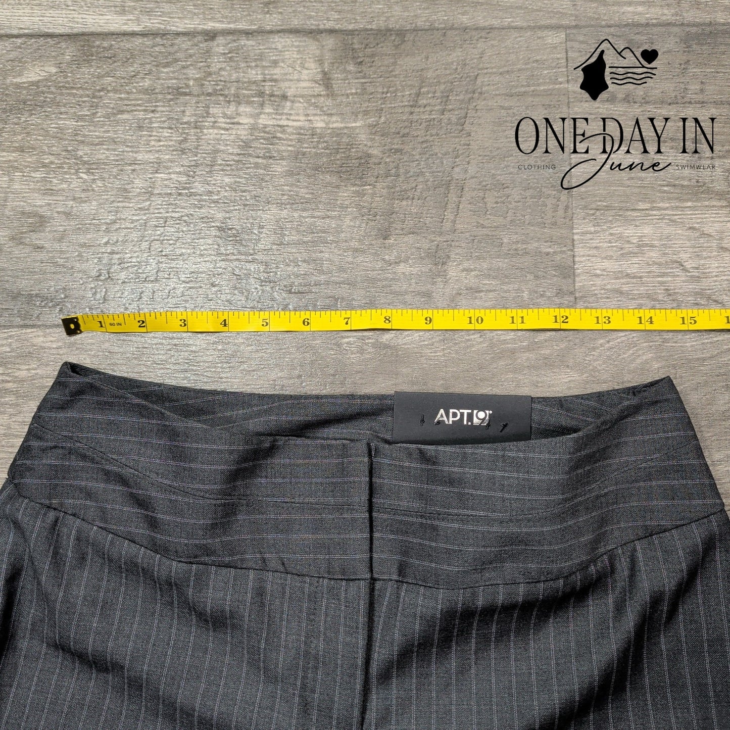 Apt. 9 Mid Rise Curvy Trouser Pants Size 6