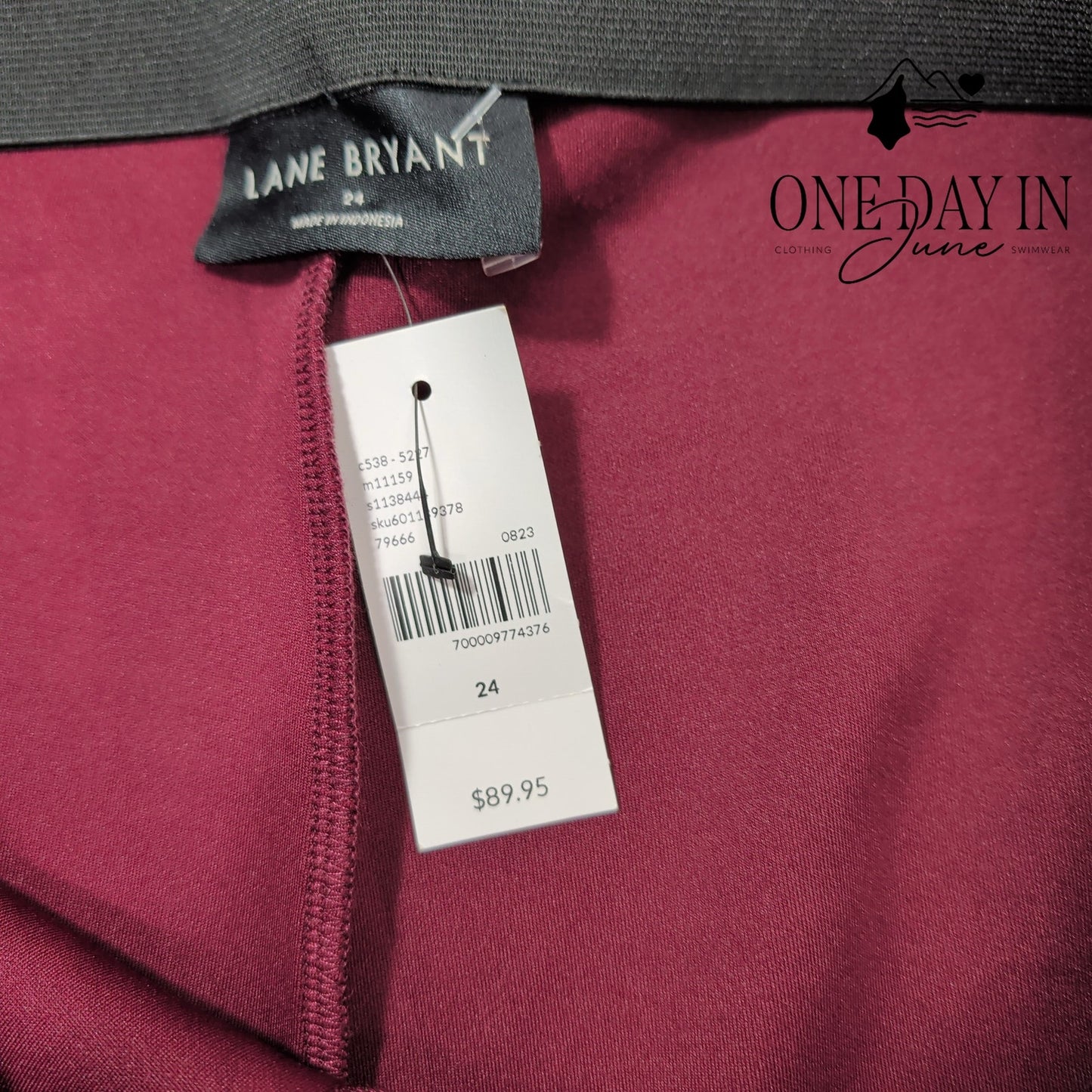 Lane Bryant High Rise Wide Leg Pants Size 24