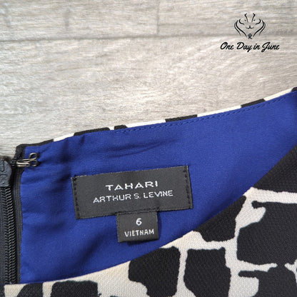 Tahari Long Sleeve Mini Dress Size 6