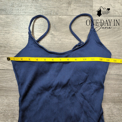 Charmleaks Ribbed High Cut One Piece Swimstui Size S