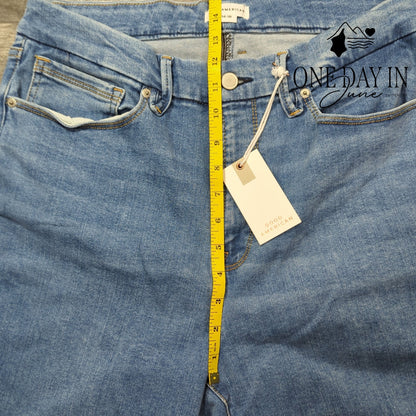 Good American Always Fits Good Legs Skinny Jeans NWT $155 Blue Size 14