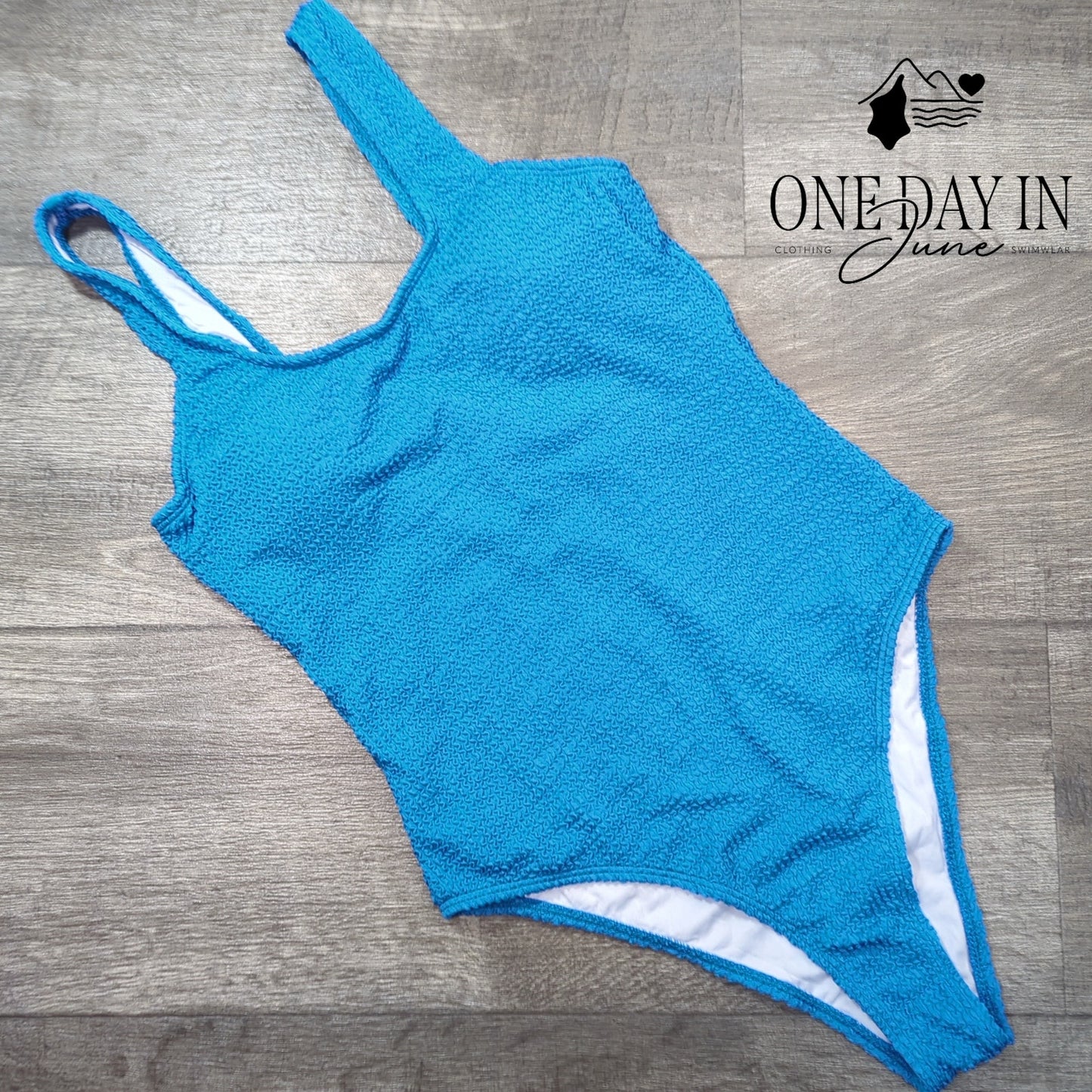 CharmLeaks Smocked One Piece Swimsuit Size S