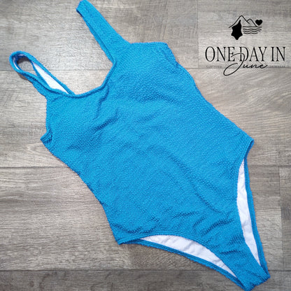 CharmLeaks Smocked One Piece Swimsuit Size S