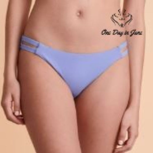 Billabong Sol Searcher Lowrider Bikini Bottom Blue Full Coverage NWT Size XL