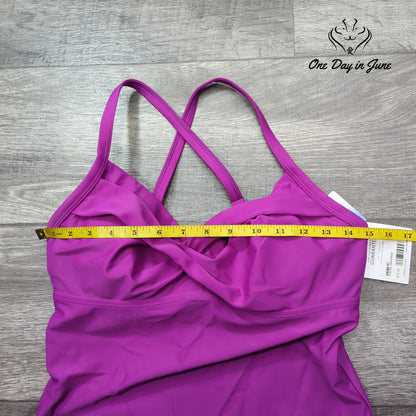 Athleta Twister Tankini Top Size 36 B/C