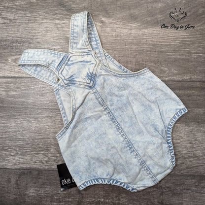 Okie Dokie Bailey Wash Overalls Size 12M