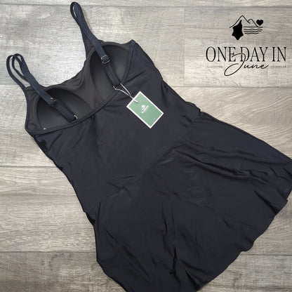 Eomenie Swimdress One Piece One Piece Swimsuit Size L