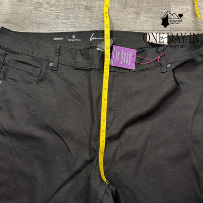 Lane Bryant Plus Size Genius Fit Skinny Jeans Size 24