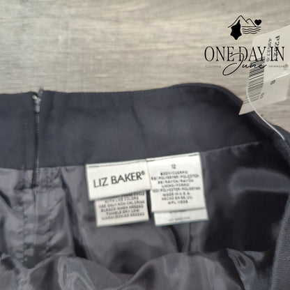 Liz Baker Mini Skirt Size 12