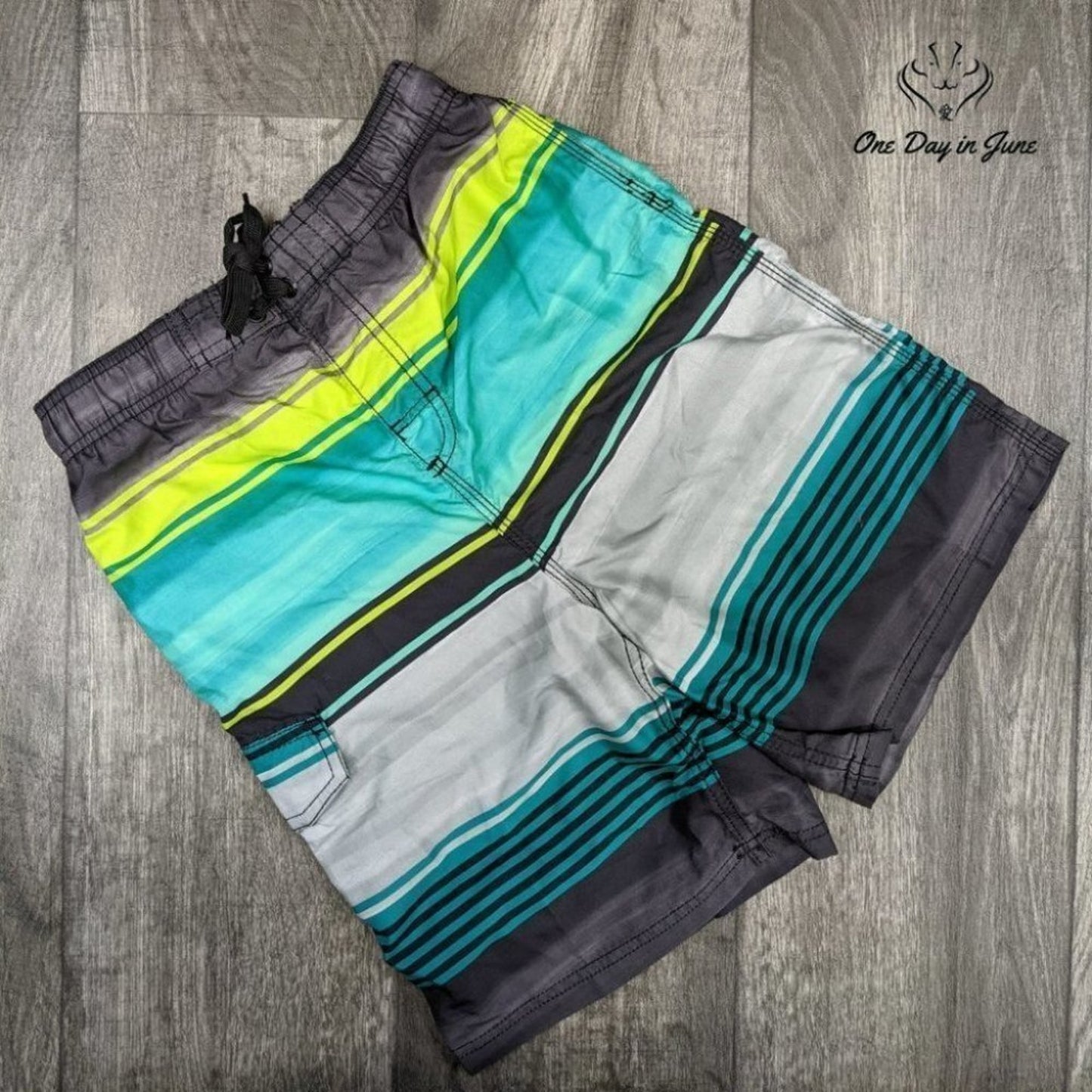 Kanu Surf Avalon Quick Dry UPF 50+ Beach Swim Trunks Size 14-16