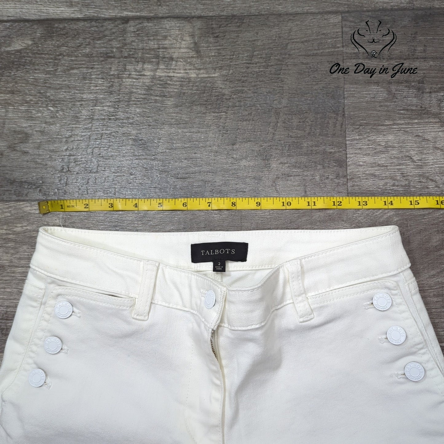 Talbots Cropped Jeans Size 2