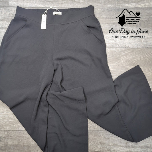 Max Studio Pull On Wide Leg Crop Pants Size L