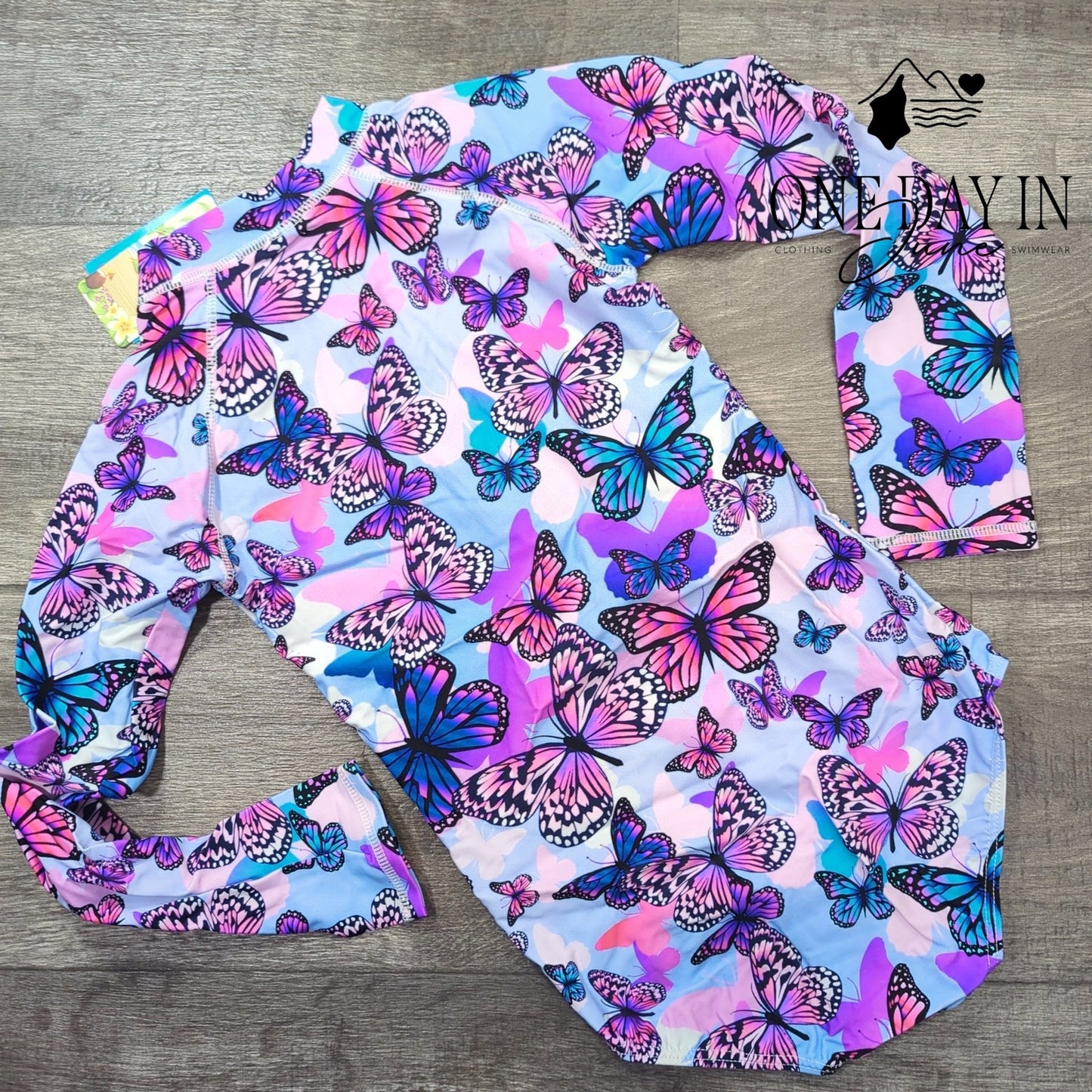 CharmLeaks Rashguard One Piece Swimsuit Size 152 (12-14)