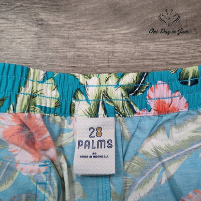 28 Palms Tropical Board Shorts Size 36