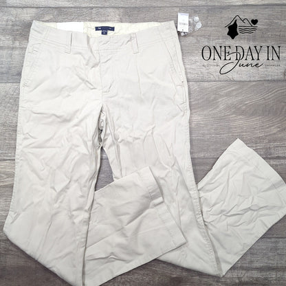 Gap Stretch Khaki Trouser Pants Size 6
