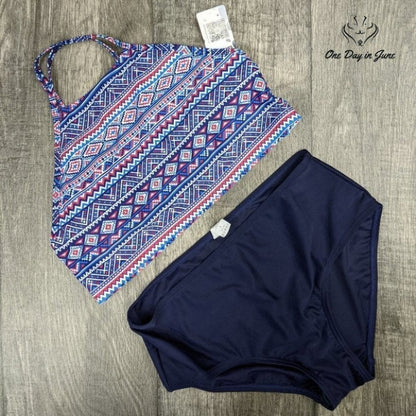 CharmLeaks High Neck Halter Bikini Size S