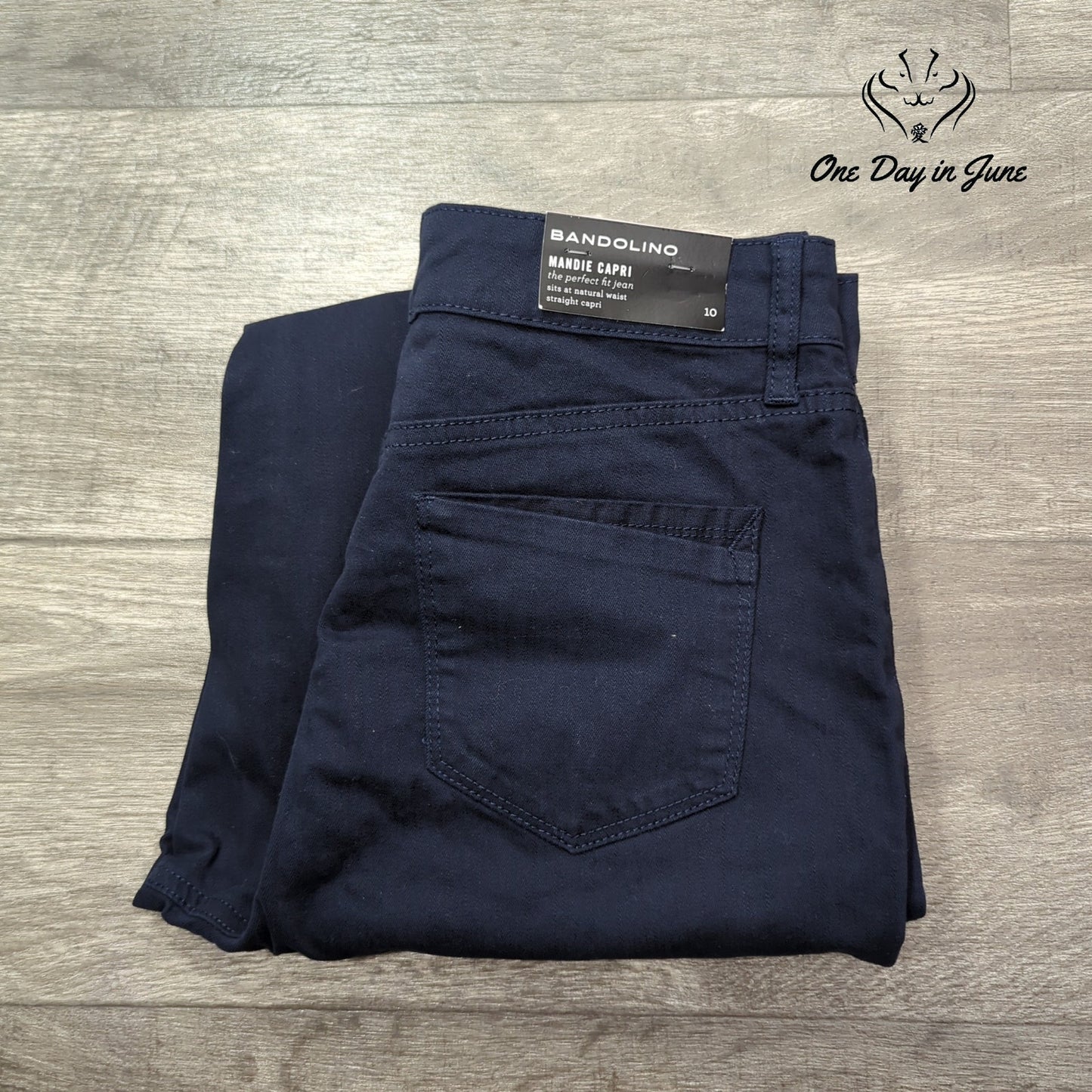 Bandolino Mandie Capri Pants Size 10