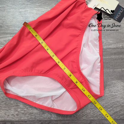 Gottex Profile Ruched Bikini Bottom Size 12