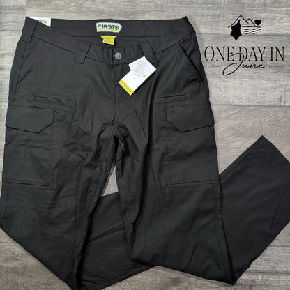 First Tactical Women's V2 Tactical Cargo Pants Black NWT Size 18T