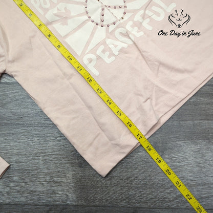 Madden Girl Long Sleeve Tee Shirt Size M