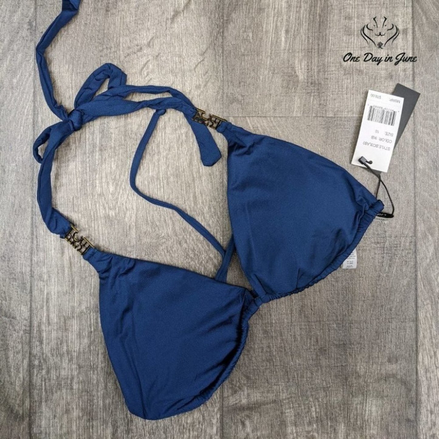 Bcbgmaxazria Ruched Trinagle Halter Top Size 6