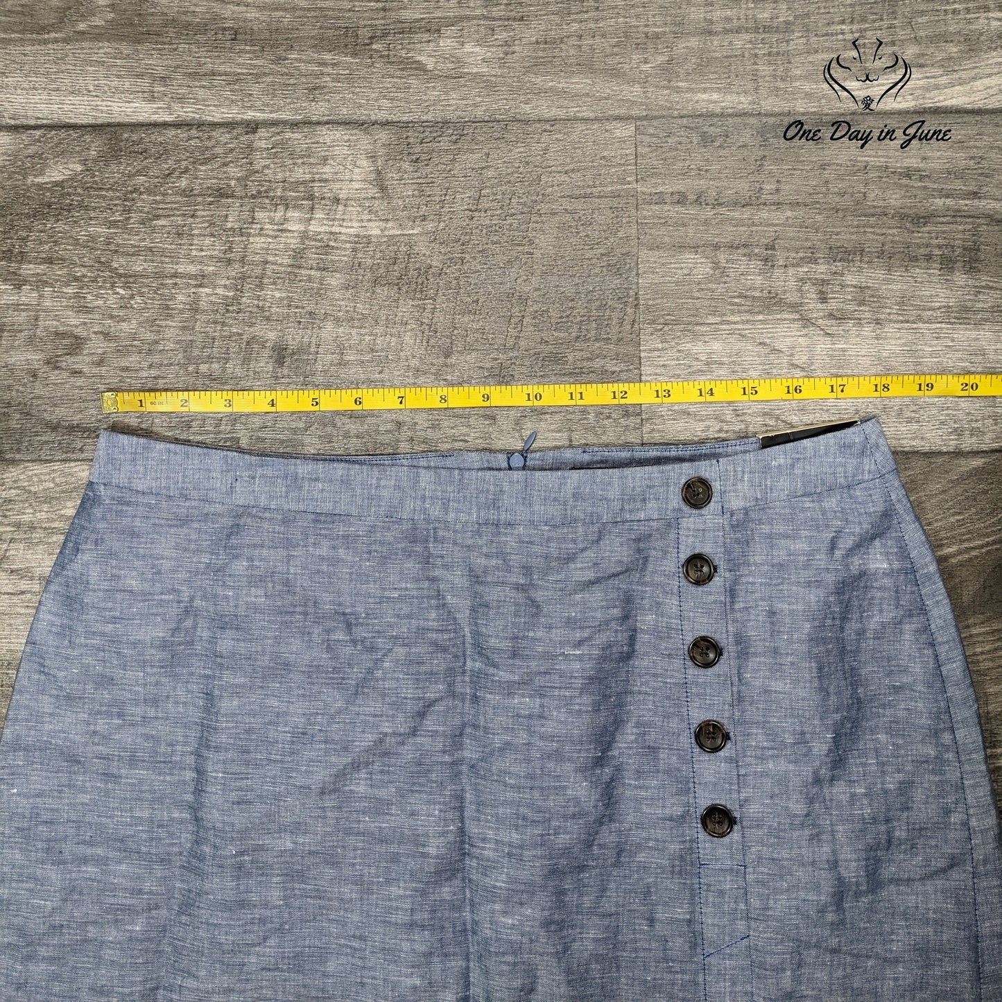 Banana Republic Lined Midi Skirt Size 14