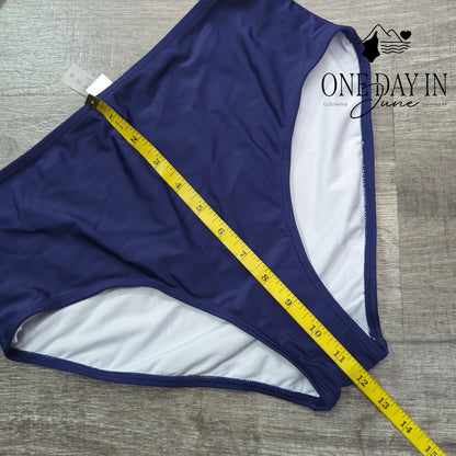 Yonique High Neck Tankini Swimsuit Size M