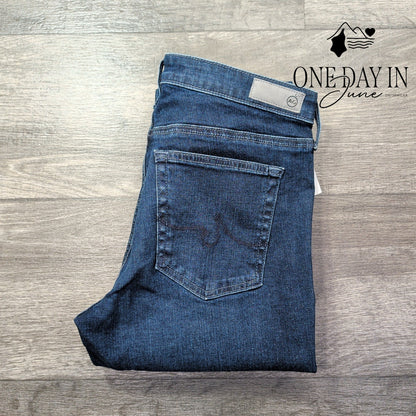 AG Adriano Goldschmied The Midi Ankle Mid Rise Legging Jeans NWT $215 Size 4