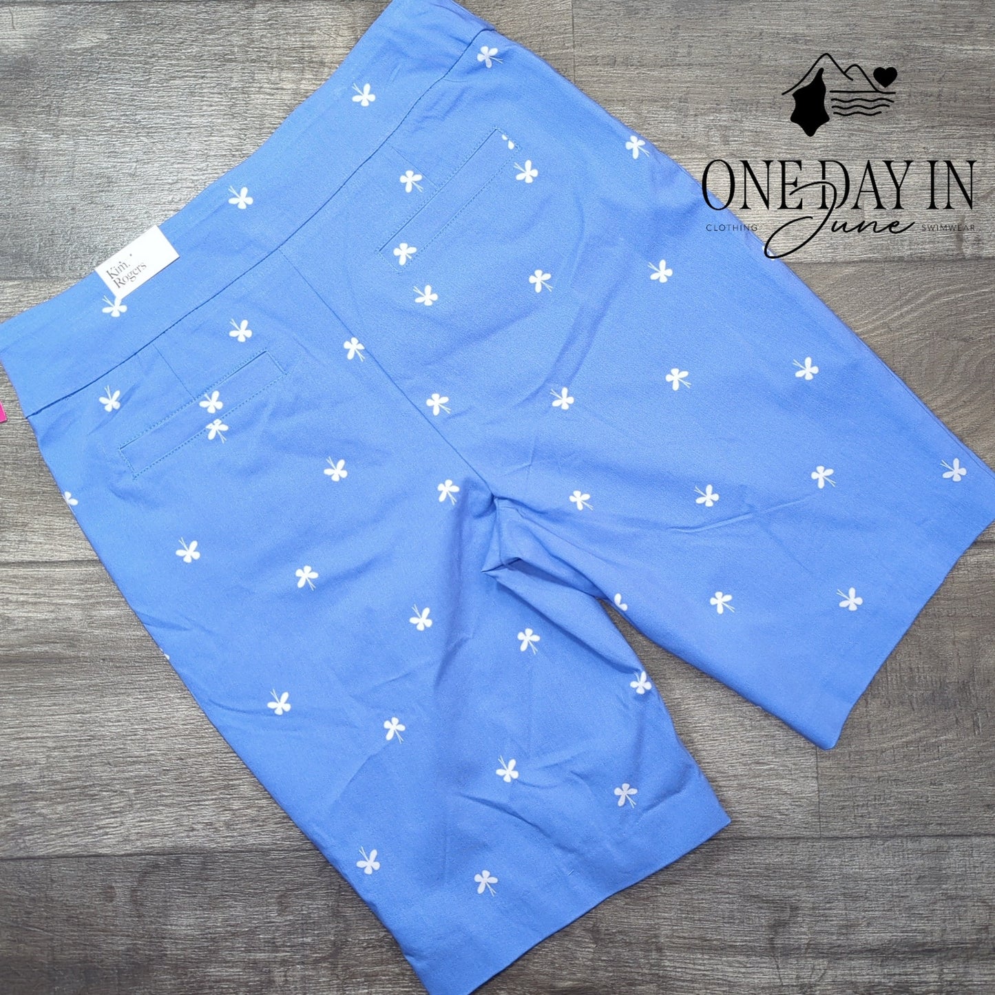 Kim Rogers Tummy Control Bermuda Shorts Size 12