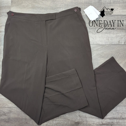 Emma James Replenishment Stretch Dress Pants Size 18