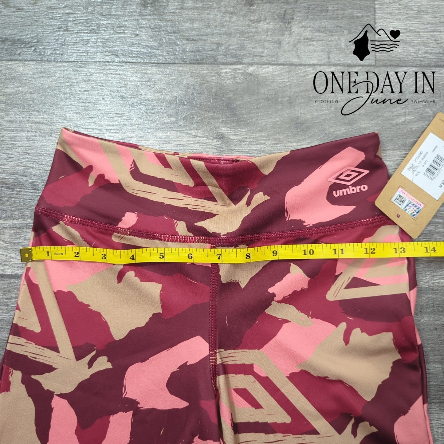 Umbro Pink Camo Leggings Size M