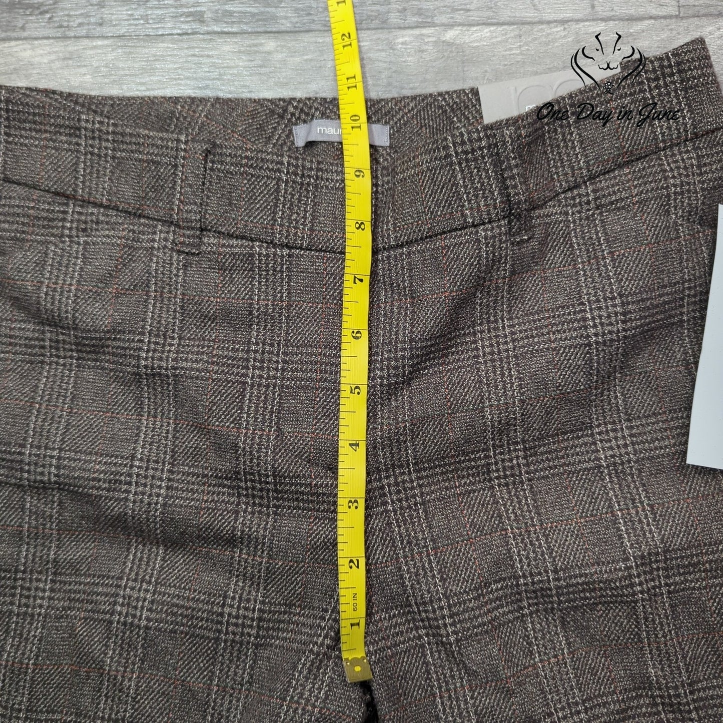 Maurices Slim Boot Mid Rise Pants Size 1/2 Reg