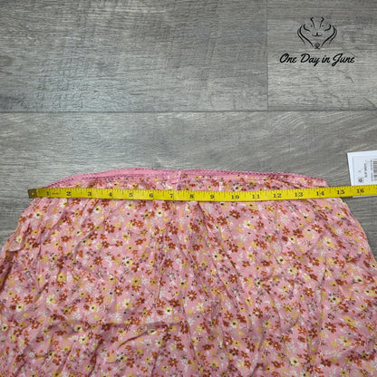 Love Fire Floral Slip Skirt Size XL