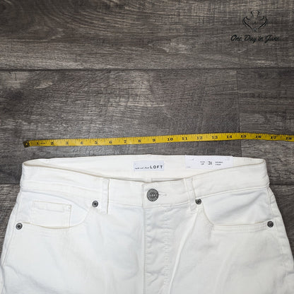 Loft Slim Pocket Skinny Crop Jeans Size 12P