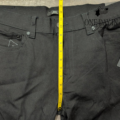 True Religion Geno Relaxed Slim Jeans Black No Flap NWT Men's Size 36X32