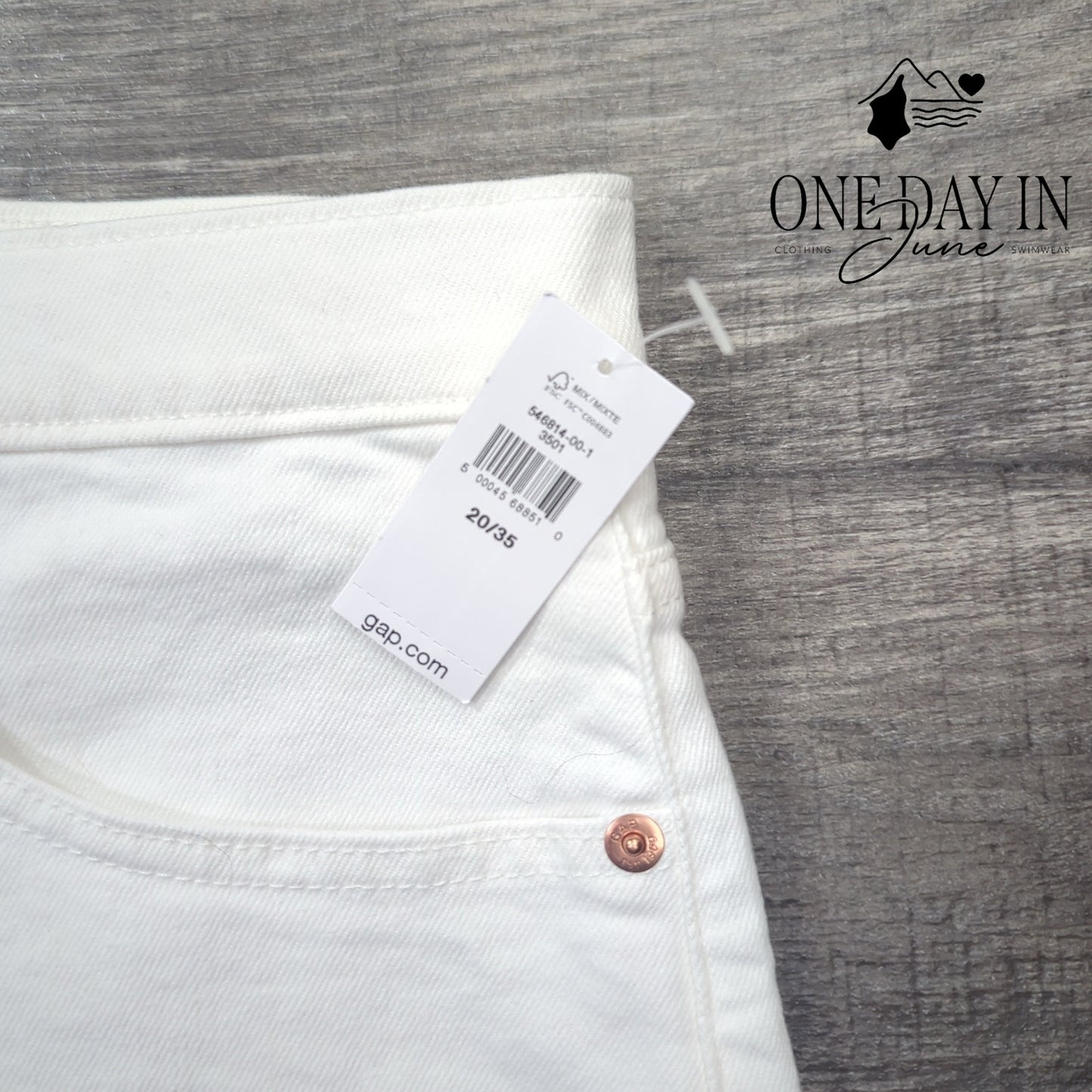 Gap 5" Denim Shorts Size 20