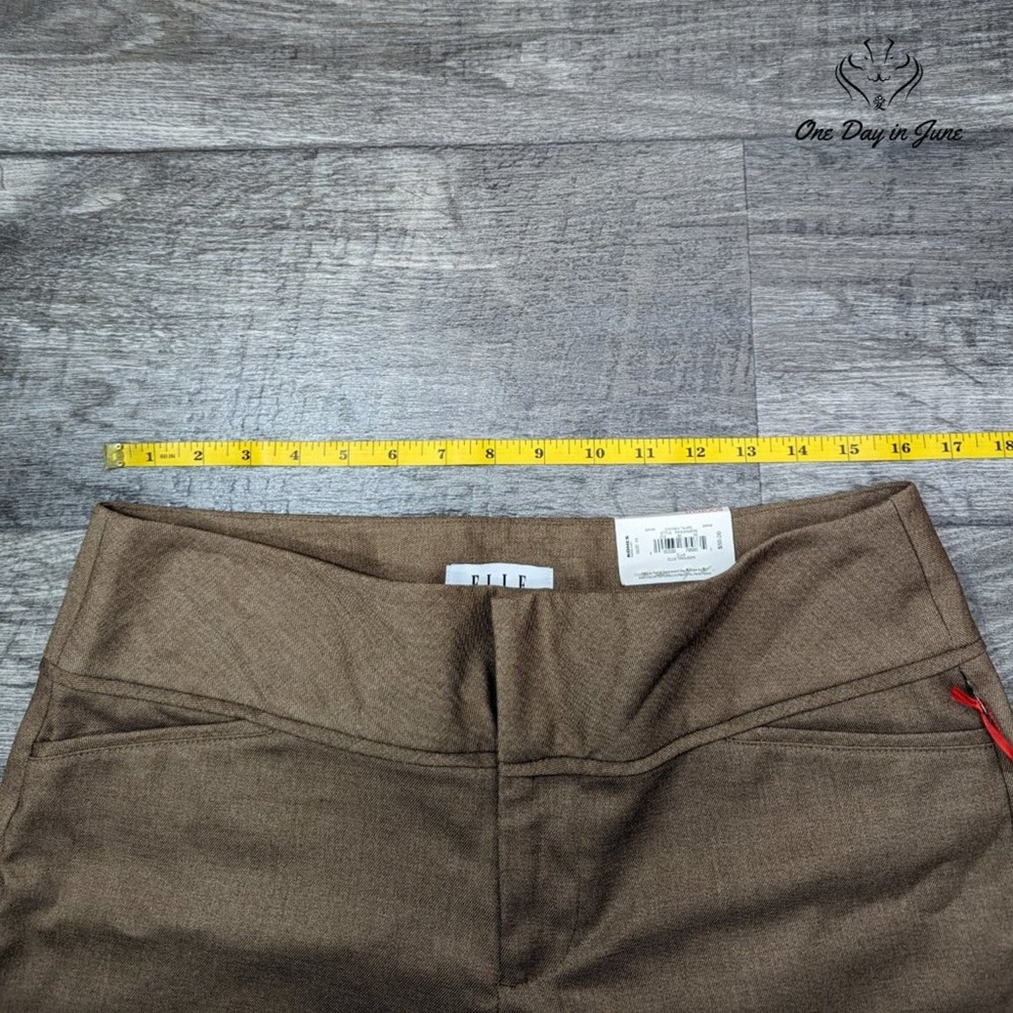 Elle Mid Ride Boot Cut Pants Size 10