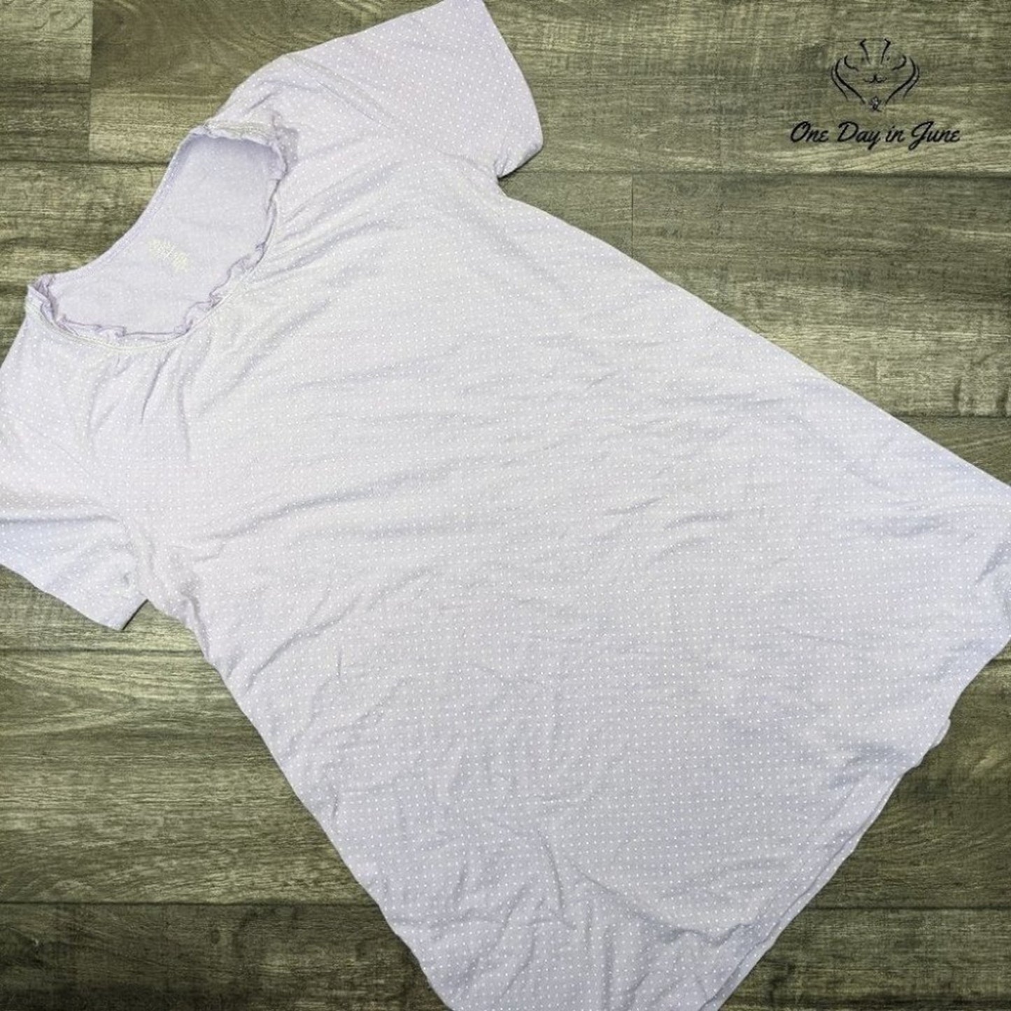 Bobbie Brooks Polka Dot Night Shirt Size S