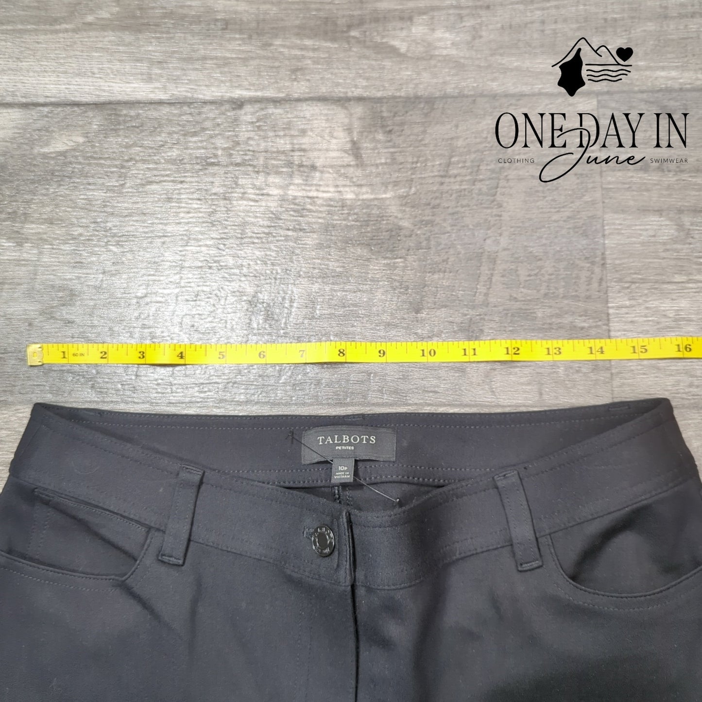 Talbots Petite Straight Leg Slim Pants Size 10P