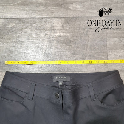 Talbots Petite Straight Leg Slim Pants Size 10P