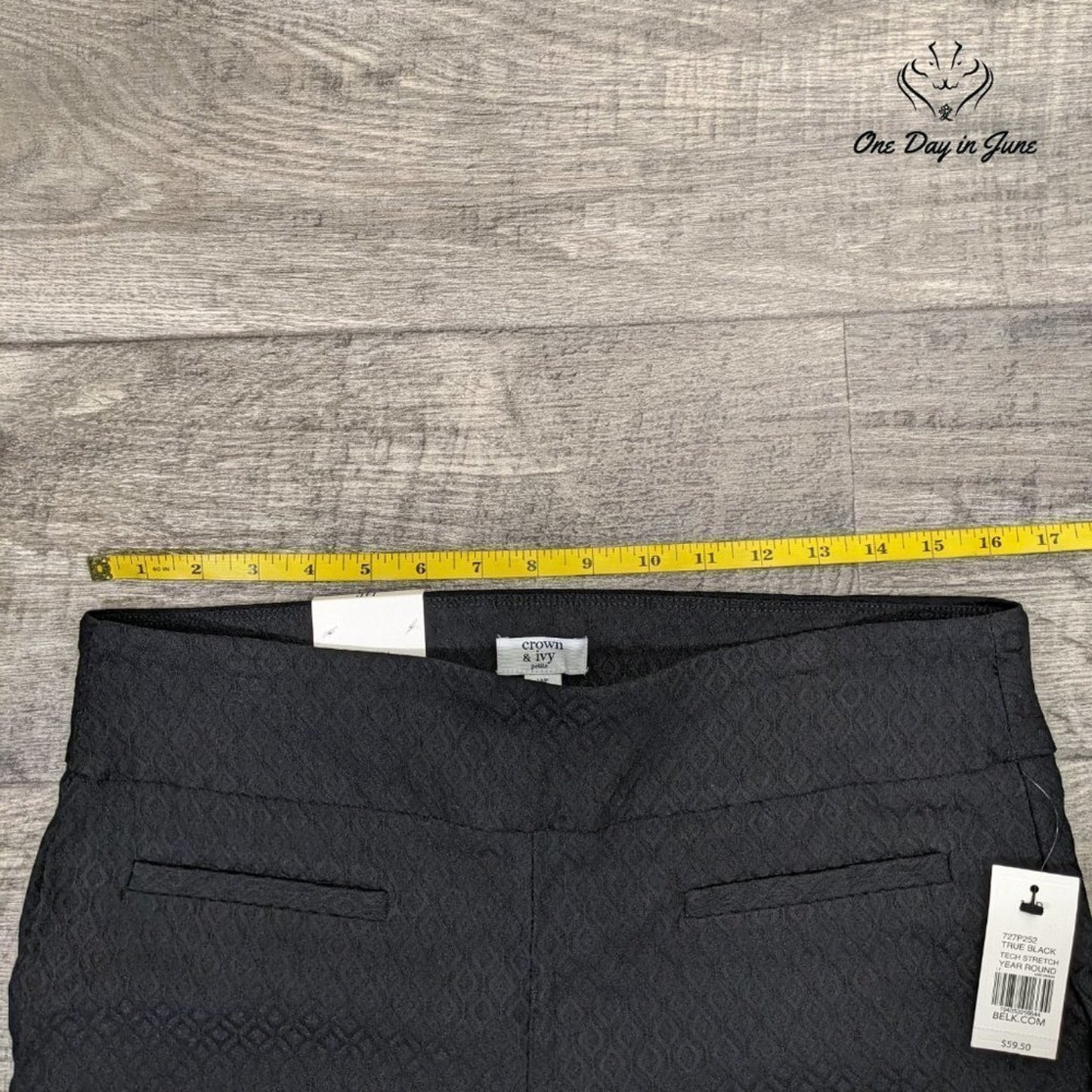 crown & ivy Petite Tech Stretch Pants Size 14P