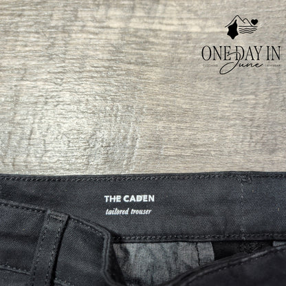 AG Adriano Goldschmied The Caden Tailored Trouser Black NWT $215 Size 4 (27)