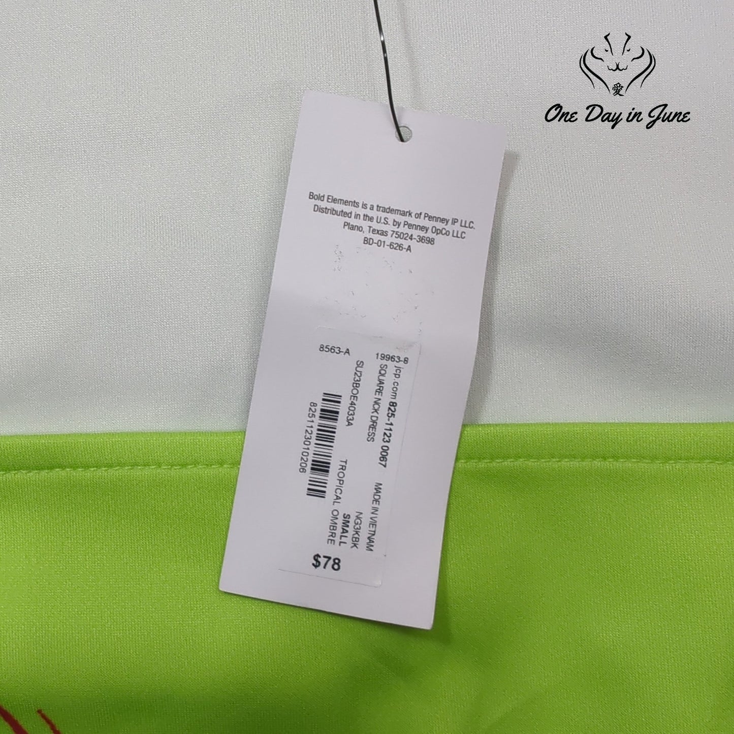 Bold Elements Sleeveless Bodycon Dress Size S